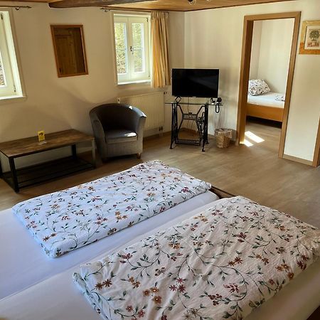 Pension Untere Muehle Burghaun Extérieur photo