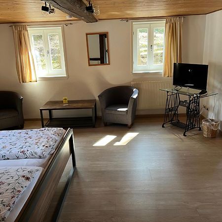 Pension Untere Muehle Burghaun Extérieur photo