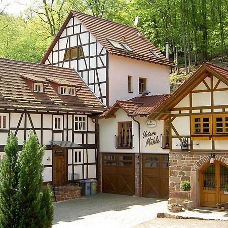 Pension Untere Muehle Burghaun Extérieur photo