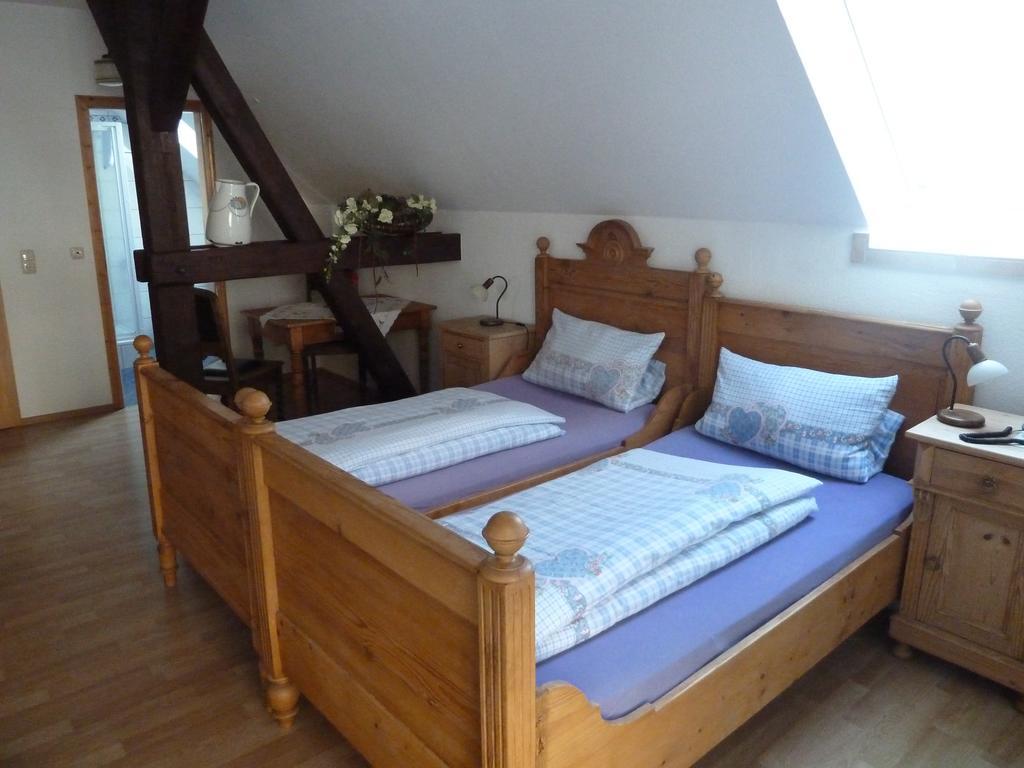 Pension Untere Muehle Burghaun Extérieur photo